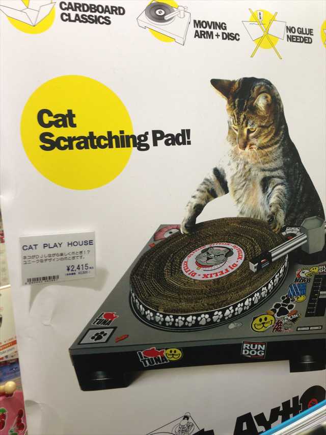 Cat Scratch Turntable