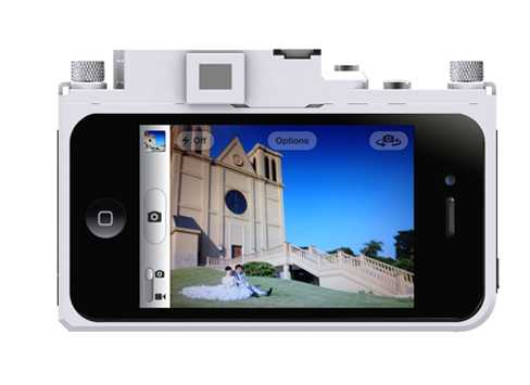 【ガジェット】iPhoneが本格クラシックカメラに早変わり！？「GIZMON iCA」
