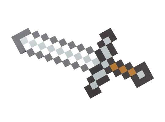 ゲーム Minecraft の中のドット絵のアイテムが現実の世界に飛び出せた玩具がカワイイ Qlay