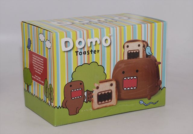 ドーモ君のトーストが焼けるトースター「Domo Toaster」が可愛い