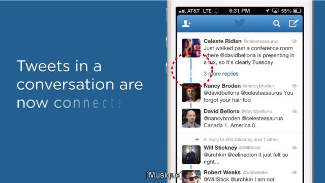 【Twitter】会話ツイートを明確化する新インターフェースを実装
