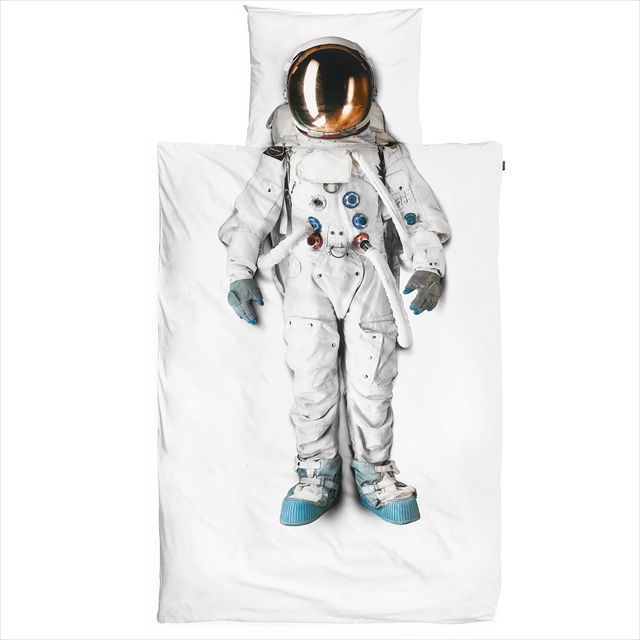 ベッドに入るだけで誰でもお姫様や宇宙飛行士になれる布団カバー