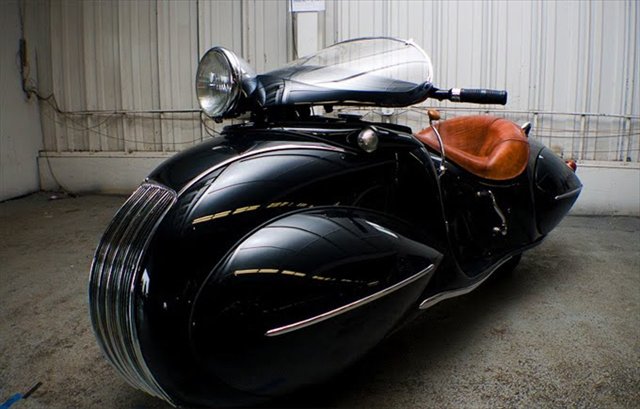 うおー！何だこのバイク！かっこいい！「1930’s Art Deco Henderson Motorcycle」