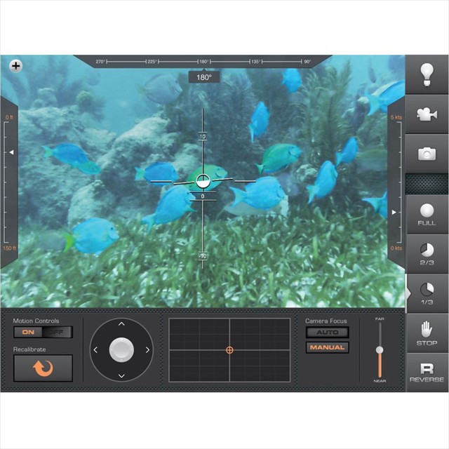 iPadで操作できるライブ配信可能な潜水艦「 The Submarine Camcorder」