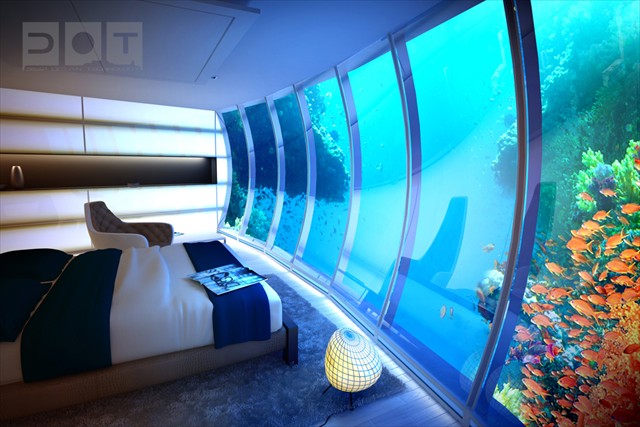 海底にホテルを建設するプロジェクト「UNDER WATER HOTEL PROJECT」が凄い！