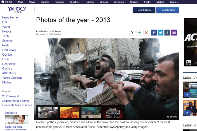米Yahoo!ニュースが選ぶ「今年の写真－2013」全86枚