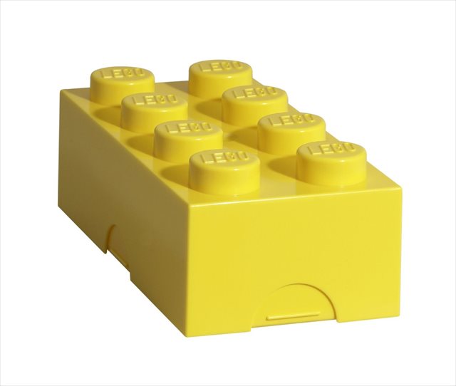 でっかいLEGOブロック型の弁当箱「LEGO Lunch Box」が可愛い！