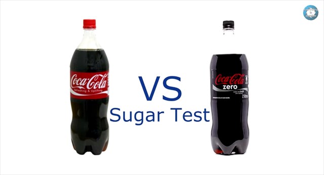 【実験】「コカ・コーラ」と「コカ・コーラゼロ」に入ってる砂糖の量はどれくらい違うのか？