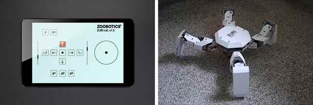 ダンボール製のカニ型ロボットを自作できるキット「ZURI (ズーリ)」が凄い！アプリで操作も可能だよ
