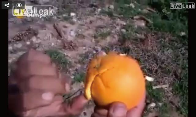 【動画】思わず赤面！とってもアハーン♡なオレンジの剥き方が話題