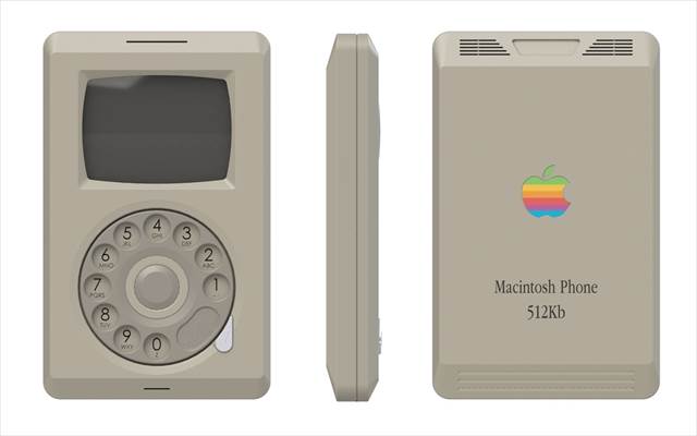 一周回ってなんだか新しい！iPhoneから逆行した発想の「Macintosh Phone」がグっとくるぞ！