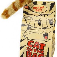 これ欲しい！猫が紙袋に入って暴れまくっているような動きをする猫用の玩具「Cat in the Bag」