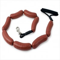 ソーセージみたいな犬用のリード「Sausage Link Dog Leash」