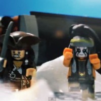 【動画】全部LEGO！「ローン・レンジャーvsパイレーツ・オブ・カビリアン」のストップモーションムービー